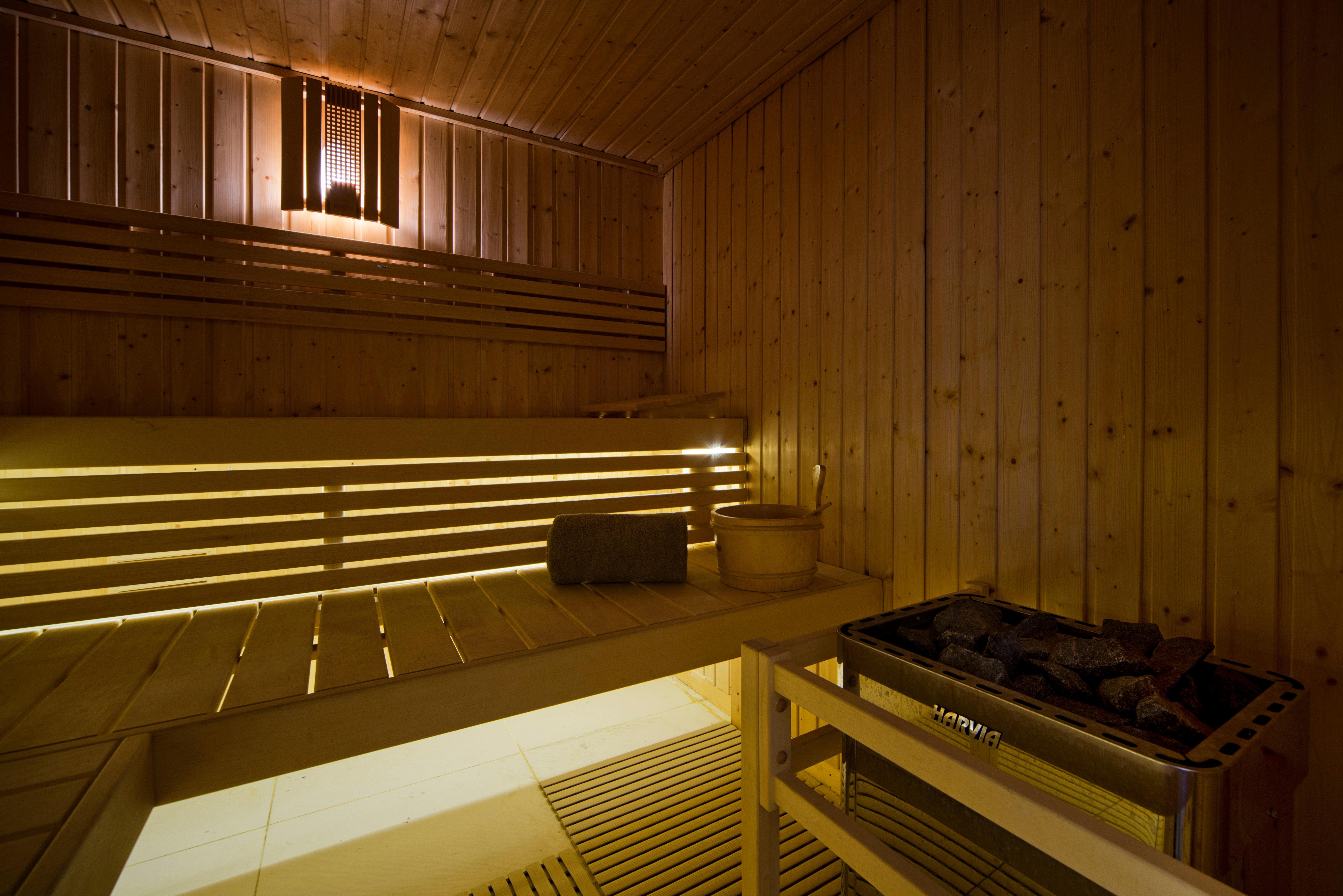Voco Doha West Bay Suites By Ihg Exterior photo A Finnish sauna