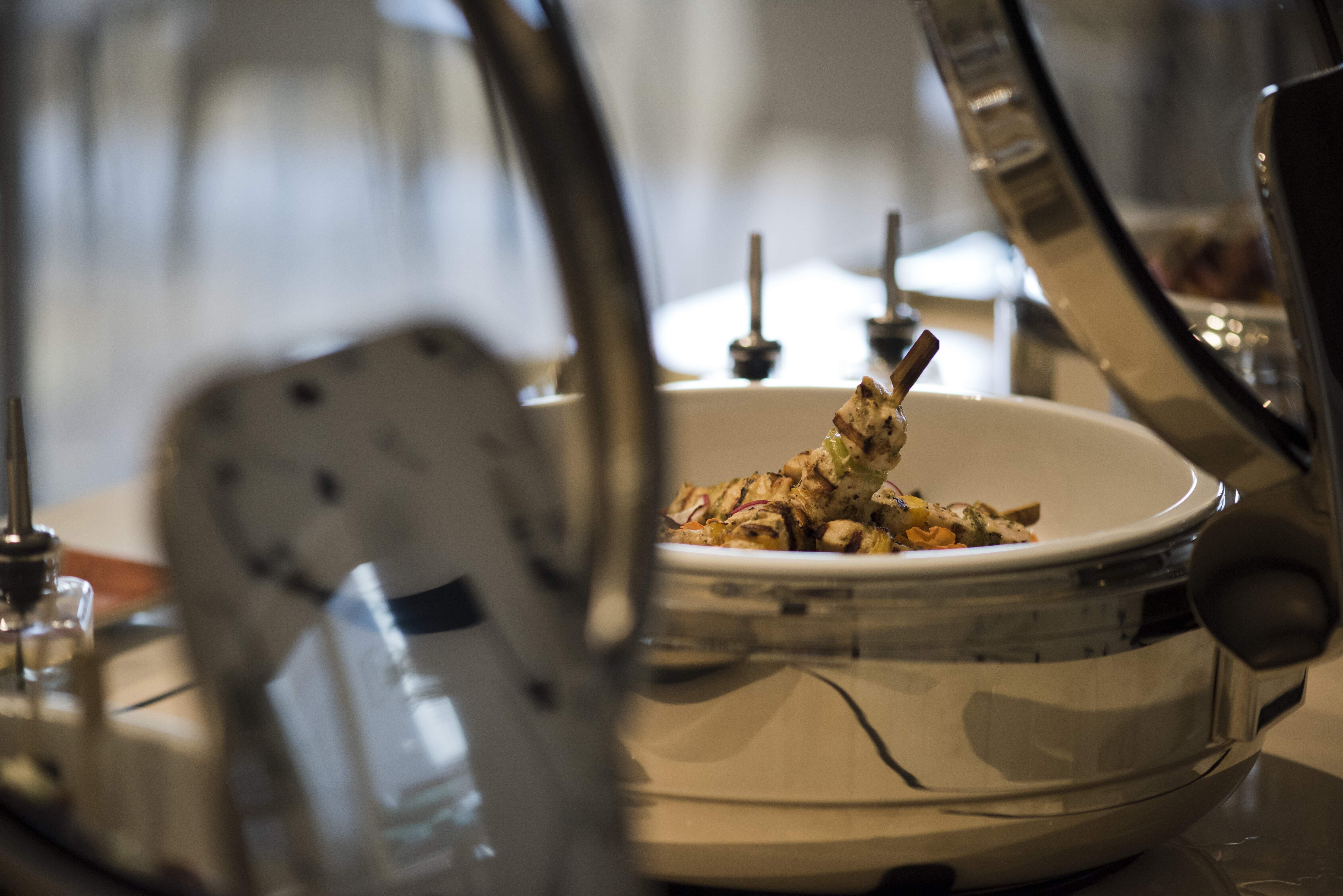 Voco Doha West Bay Suites By Ihg Exterior photo A chafing dish
